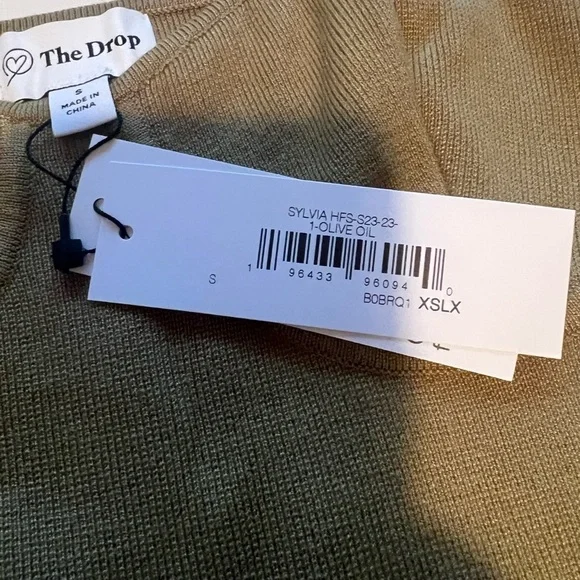 NWT The Drop Women's Sylvia Midi Sweater Dress Size Small (E3) - Picture 5 of 9